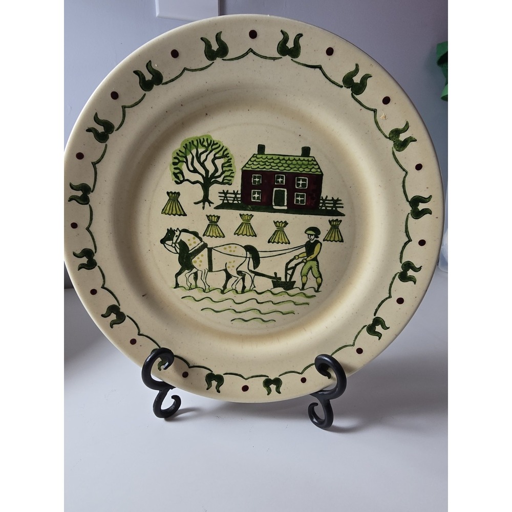 2 Set Vintage HOMESTEAD PROVINICAL Metlox Dinner Plate 9 3/4" Diameter